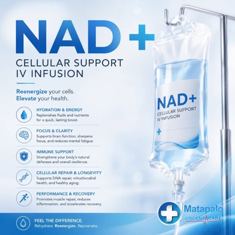 NAD+ cellular support IV infusion